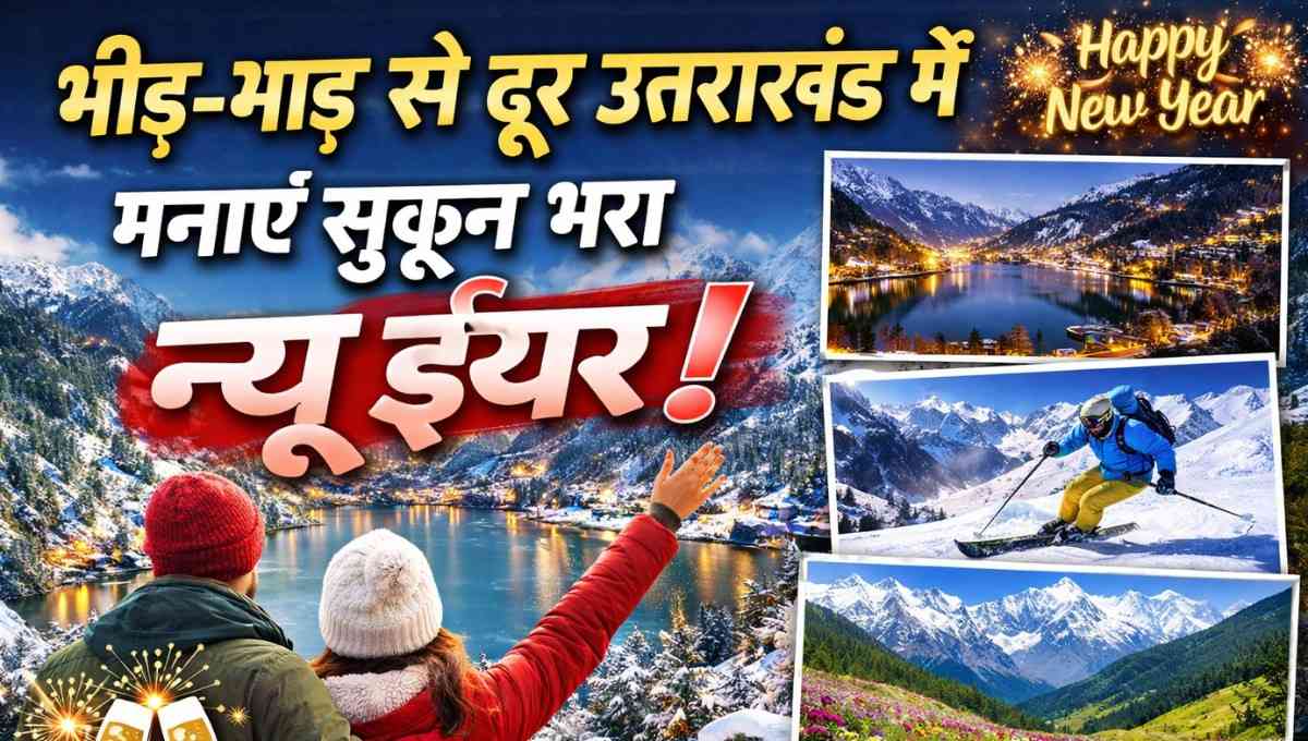 Best Place To Celebrate New Year In Uttarakhand :- भीड़-भाड़ से दूर उत्तराखंड के इन शानदार जगहों पर सेलिब्रेट करें नया साल !