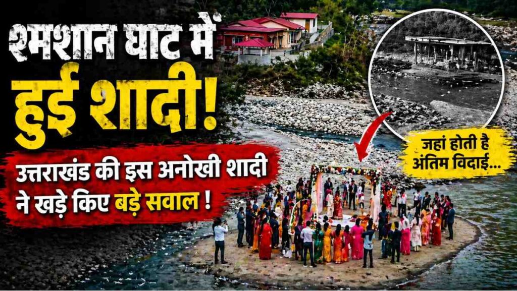 Uttarakhand Wedding Destination Controversy :- श्मशान घाट में हुई शादी! उत्तराखंड की इस अनोखी वेडिंग ने खड़े किए बड़े सवाल !