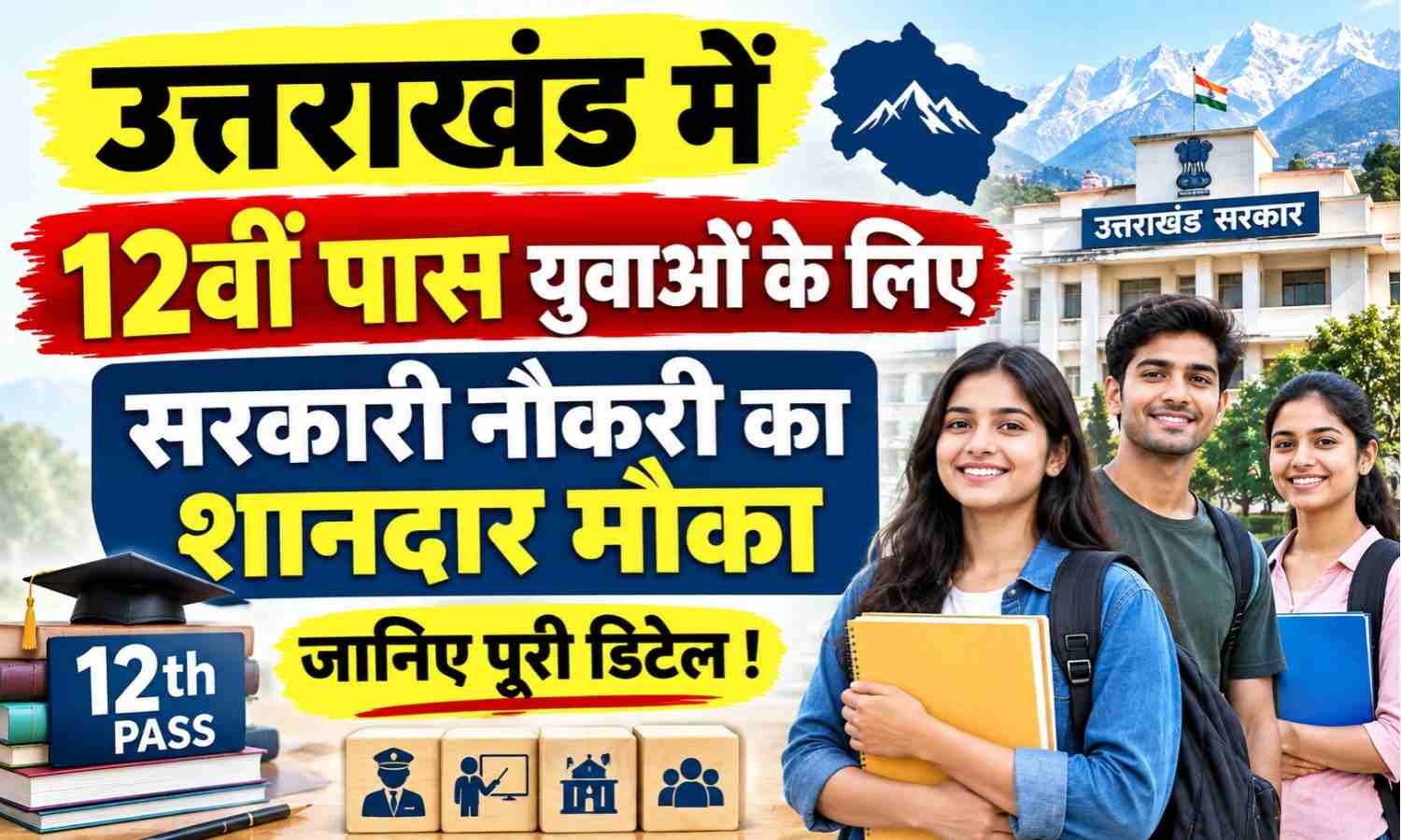 UKSSSC Scaler Recruitment 2026 :- उत्तराखंड में 12वीं पास युवाओं के लिए सरकारी नौकरी का शानदार मौका जानिए पूरी डिटेल !