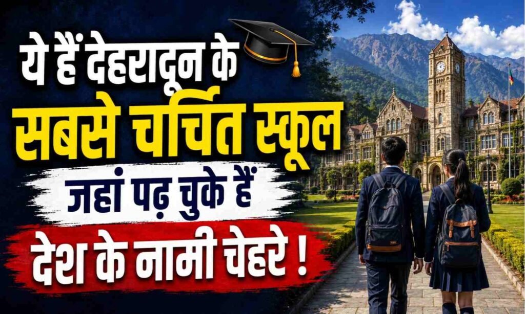Top 8 Schools in Dehradun :- ये हैं देहरादून के सबसे चर्चित स्कूल, जहां पढ़ चुके हैं देश के नामी चेहरे !
